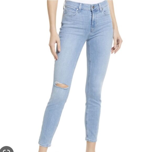 PAIGE Hoxton Ankle Jeans Women Size 27 - Picture 1 of 13